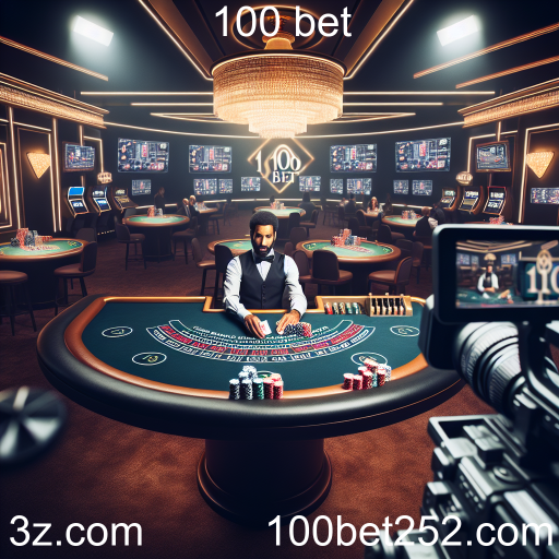Experiência Imersiva: O Crescimento do Cassino Ao Vivo na 100 Bet